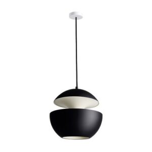 DCW Editions Here Comes the Sun 350 Hanglamp - Zwart - Wit ~ Spinze.nl