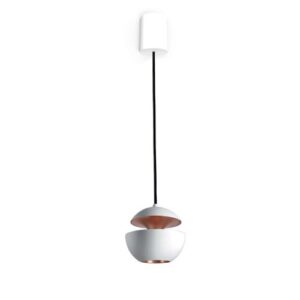 DCW Editions Here Comes the Sun Mini Hanglamp - Wit - Koper ~ Spinze.nl