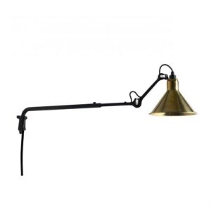 DCW Editions Lampe Gras N203 Conic Wandlamp - Messing ~ Spinze.nl