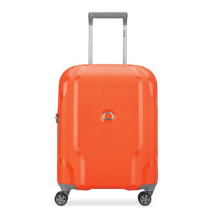 Delsey Clavel 4 Wheel Slim Handbagage Trolley 55 cm Orange ~ Spinze.nl