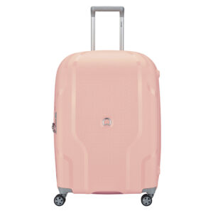 Delsey Clavel 4 Wheel Trolley Expandable 70 cm Pink ~ Spinze.nl