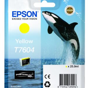 Epson Ink Cart/T7604 Yellow Inkt ~ Spinze.nl