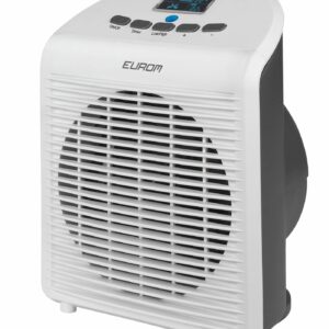 Eurom Safe-t-Fan heater 2000 LCD Fanheater Ventilatorkachel Wit ~ Spinze.nl