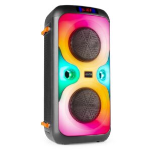 Fenton BoomBox440 - Accu partybox met microfoon en LED&apos;s - 180W ~ Spinze.nl