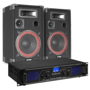 Fenton FPL500 Bluetooth en mp3 geluidsinstallatie klasse-D 500W ~ Spinze.nl