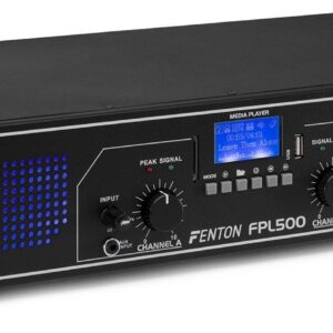 Fenton FPL500 Digitale versterker 2x 250W met Bluetooth en mp3 speler ~ Spinze.nl