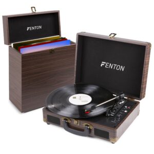 Fenton RP115B platenspeler met Bluetooth en bijpassende koffer - ~ Spinze.nl