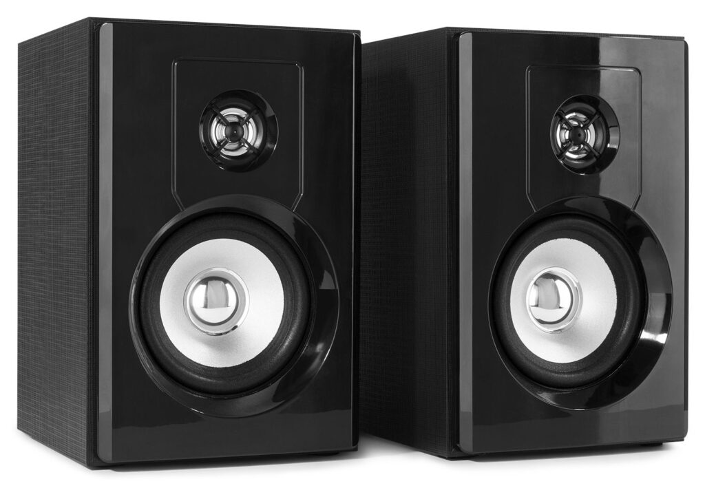 Fenton SHF404B speakerset 4" 80W actief met Bluetooth en mp3 speler ~ Spinze.nl