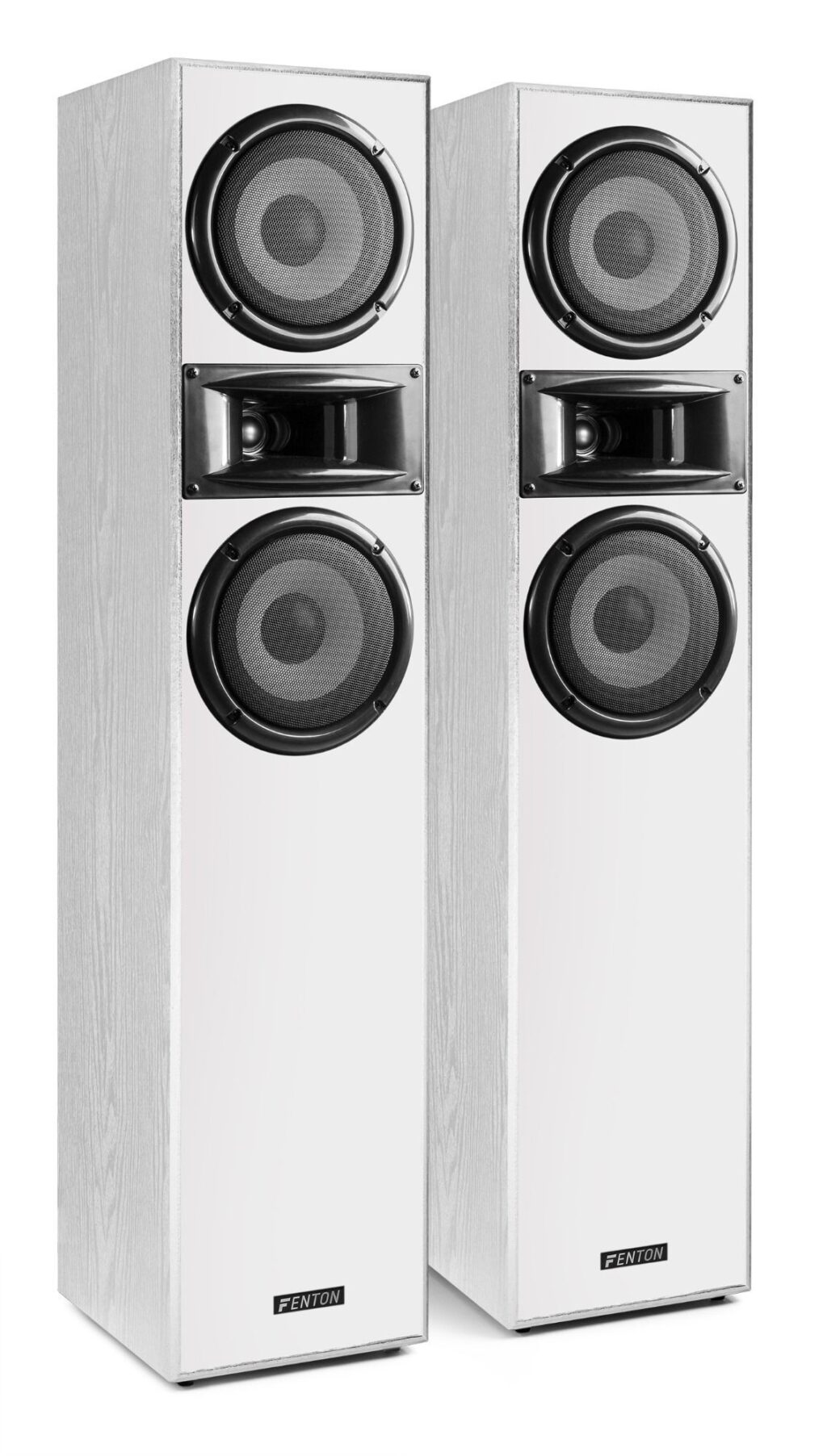 Fenton SHF700W hifi speakerset 400W - 2x 6.5" - Wit ~ Spinze.nl