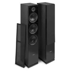 Fenton SHF80B hifi speakers 3x 6.5" - 500W - Zwart ~ Spinze.nl