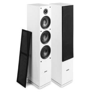 Fenton SHF80W hifi speakers 3x 6.5" - 500W - Wit ~ Spinze.nl