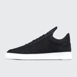 Filling Pieces Low Top Ripple Basic Black / White ~ Spinze.nl