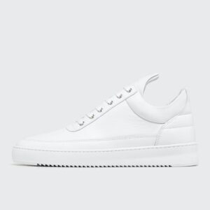 Filling Pieces Low Top Ripple Nappa All White ~ Spinze.nl