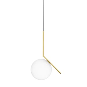Flos IC S2 Hanglamp - Messing ~ Spinze.nl