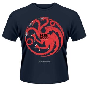 Game of Thrones T-Shirt Fire and Blood size L ~ Spinze.nl