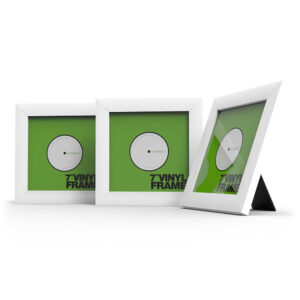 Glorious Vinyl Frame Set 7'' White lijst voor platen (3 stuks) ~ Spinze.nl