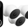 Google Nest Doorbell Wired + Google Nest Cam 3-pack ~ Spinze.nl