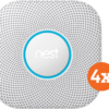 Google Nest Protect V2 Netstroom 4-Pack ~ Spinze.nl