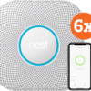 Google Nest Protect V2 Netstroom 6-pack ~ Spinze.nl