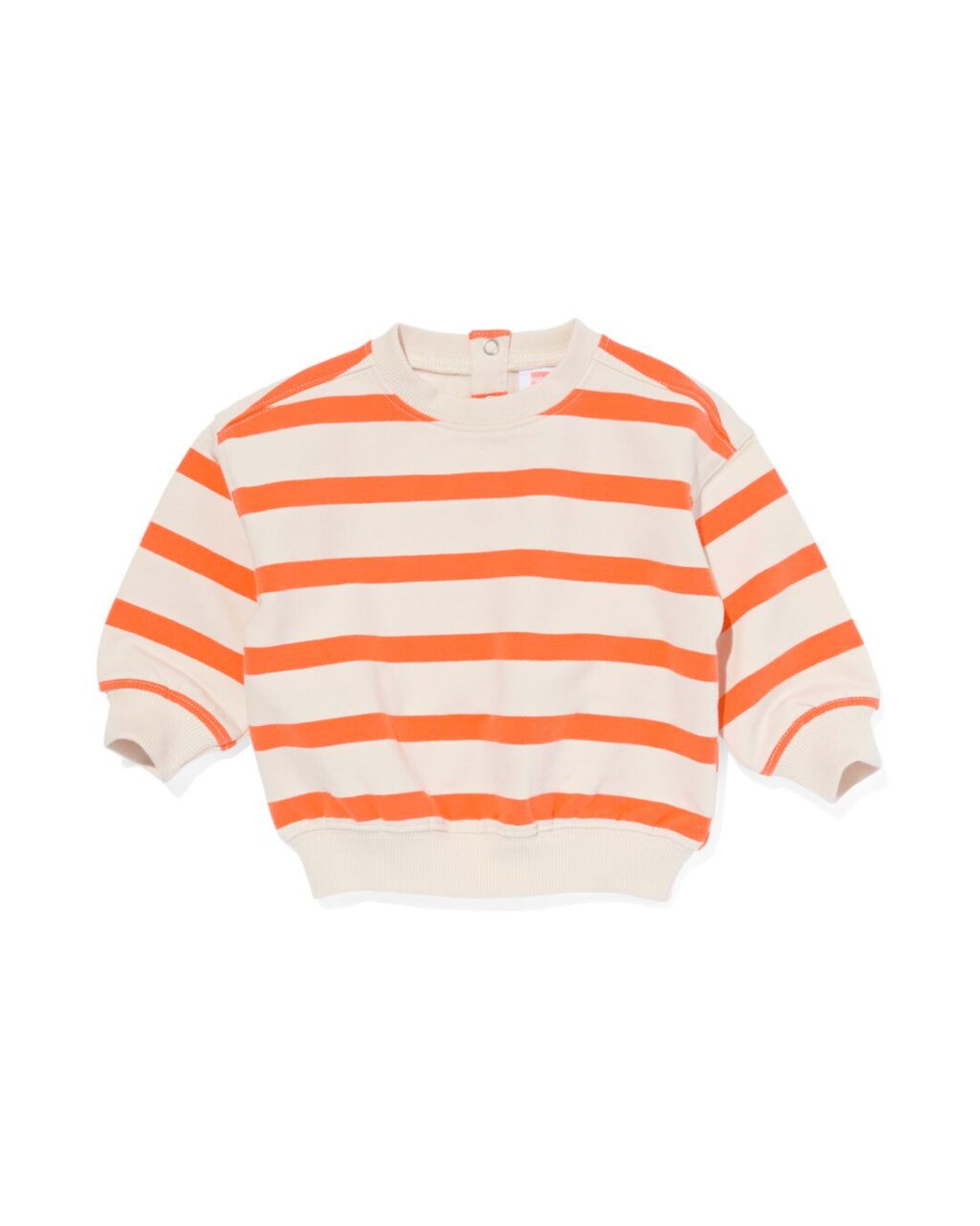 HEMA Baby Sweater Strepen Oranje (oranje) ~ Spinze.nl