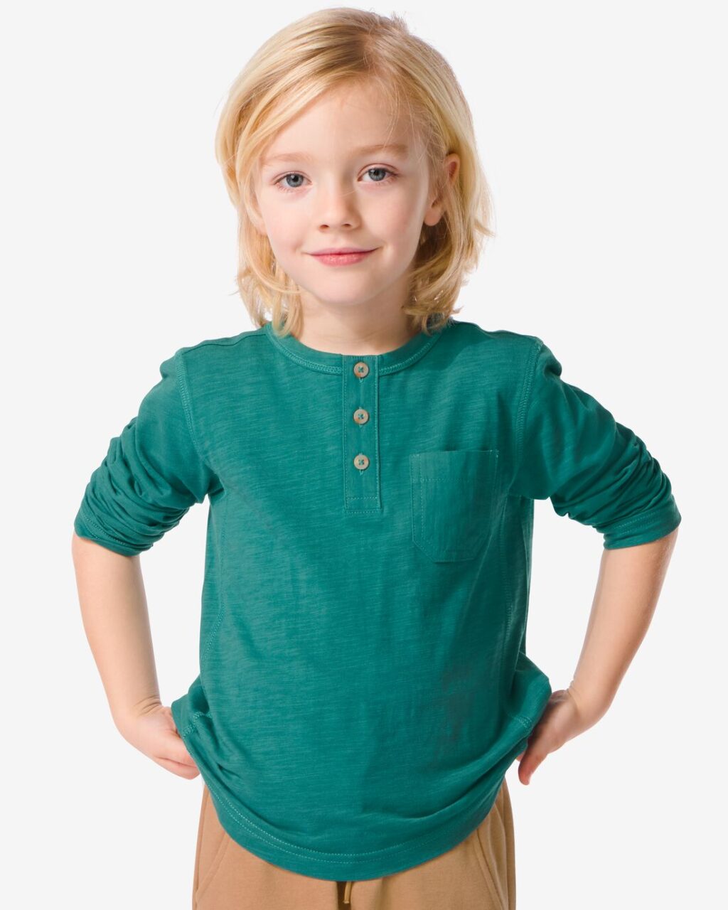 HEMA Kindershirt Groen (groen) ~ Spinze.nl