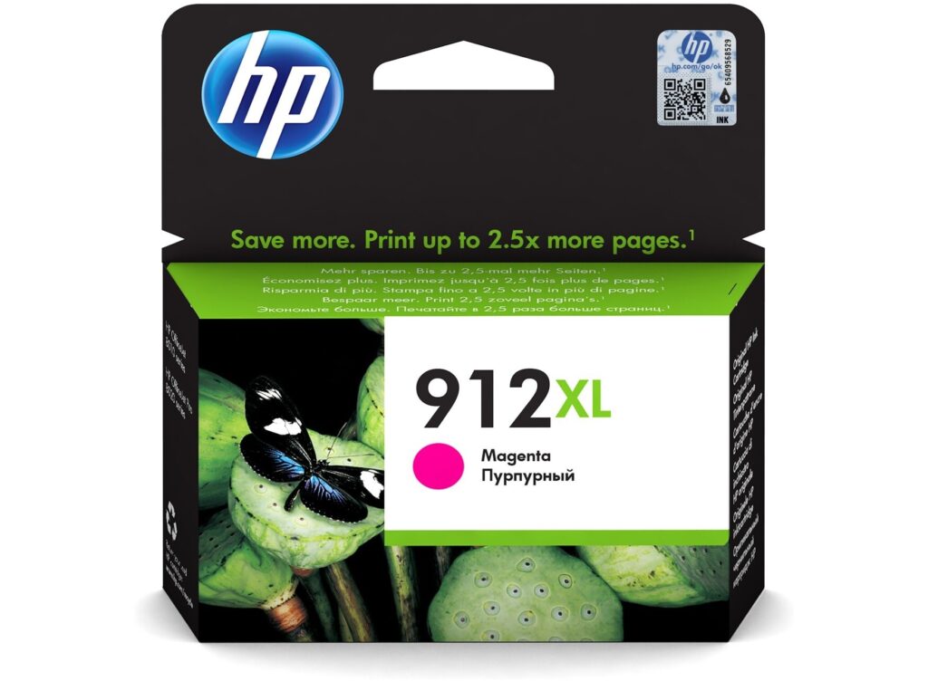 HP 912XL cartridge Magenta Inkt Paars ~ Spinze.nl