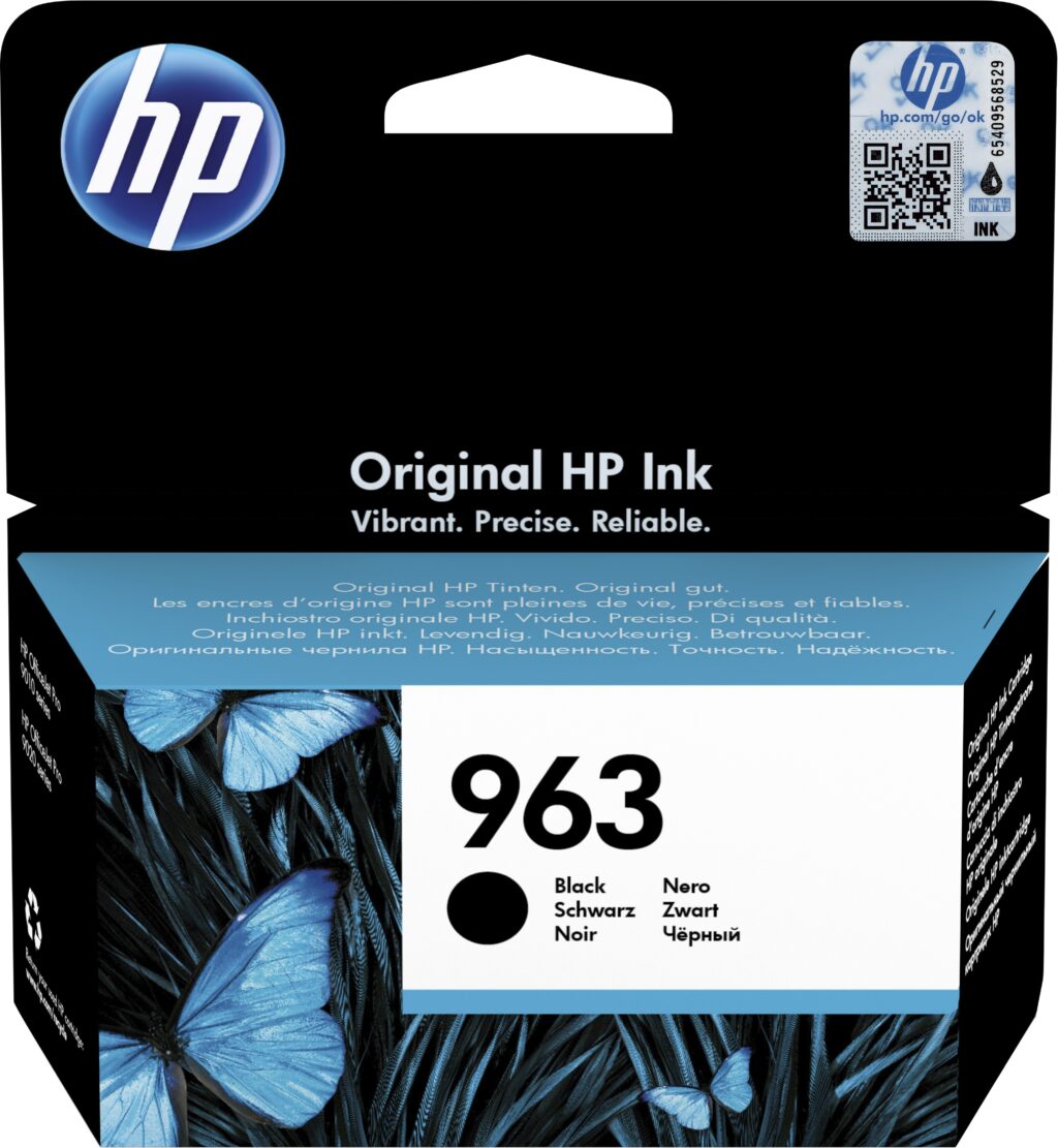 HP 963 ink black Inkt Zwart ~ Spinze.nl