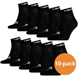 Head Quarter sokken 10-pack Zwart-43/46 ~ Spinze.nl