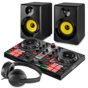 Hercules DJControl Inpulse 200 DJ Set met speakers en koptelefoon - ~ Spinze.nl
