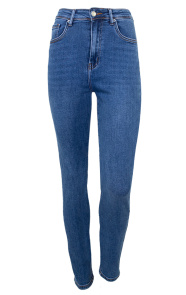 High Waisted Push Up Jeans Blue ~ Spinze.nl