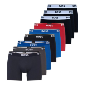 Hugo Boss 9-pack boxershorts brief color mix ~ Spinze.nl