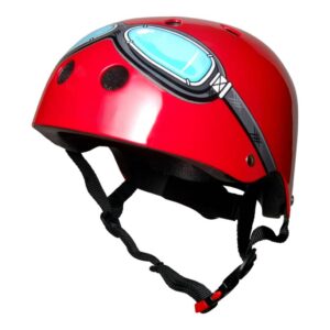 Kinder Fietshelm Red Goggle Small (48 - 53 cm) ~ Spinze.nl