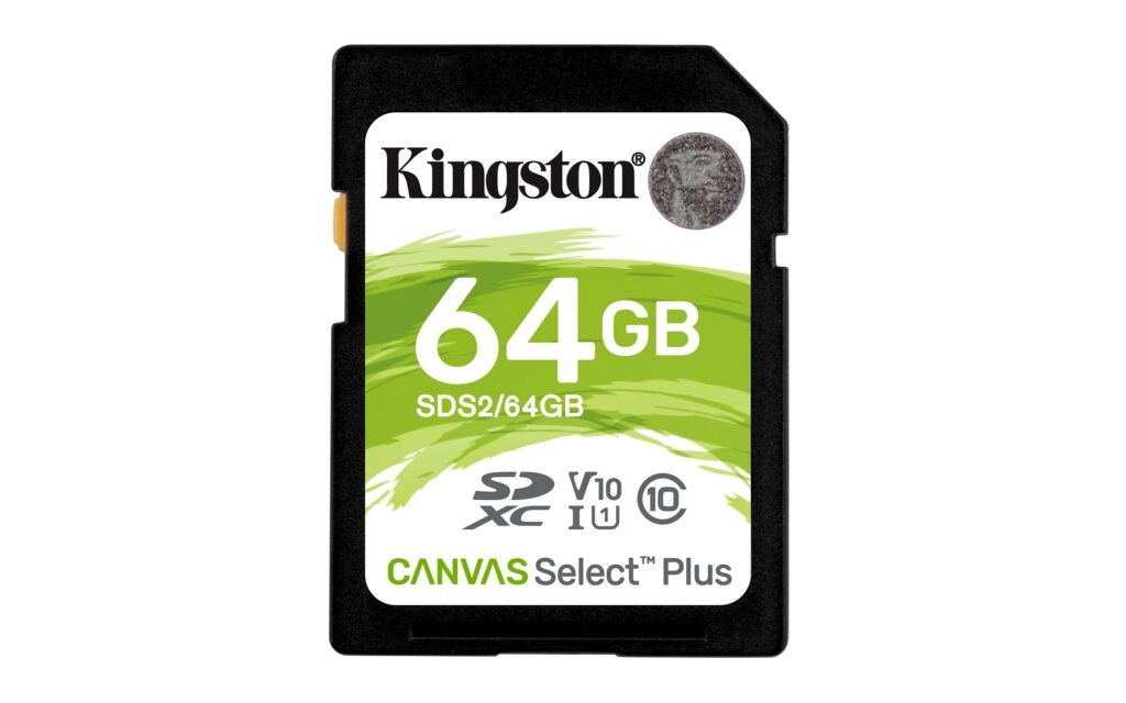 Kingston Canvas Select Plus SDHC 64GB SD-Kaart Zwart ~ Spinze.nl