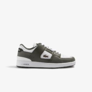 Lacoste Court Cage Wit/Groen ~ Spinze.nl