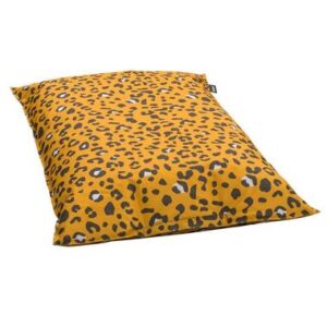 Lebel zitzak Leopard - oker - 100x150 cm - Leen Bakker ~ Spinze.nl