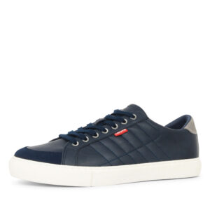 Levi&apos;s Woodward craft sneakers blauw-41 ~ Spinze.nl