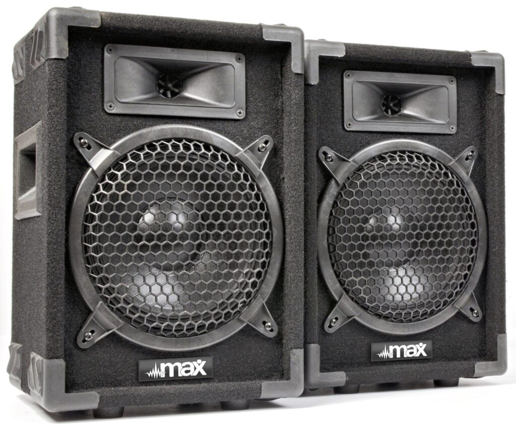 MAX Disco Speakerset MAX8 400W 8" ~ Spinze.nl