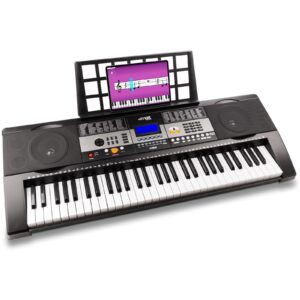 MAX KB3 Keyboard met 61 aanslaggevoelige toetsen en mp3 speler ~ Spinze.nl