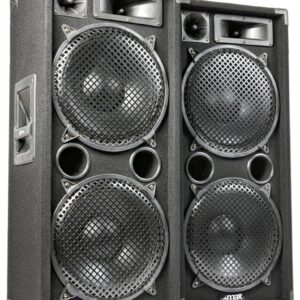 MAX MAX212 2800W Disco Speakerset 2 x 12" ~ Spinze.nl