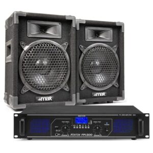 MAX8 DJ luidspreker en Bluetooth versterker combinatie 800W ~ Spinze.nl