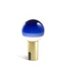 Marset Dipping Light Portable Tafellamp - Blauw - Messing ~ Spinze.nl
