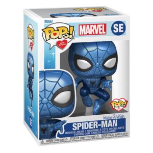Marvel Make a Wish 2022 POP! Marvel Vinyl Figure Spider-Man (Metallic) 9cm ~ Spinze.nl