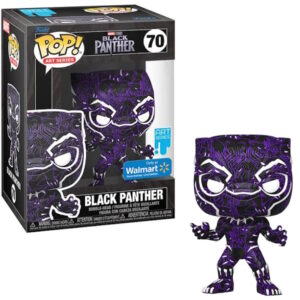 Marvel POP! Movies Vinyl Figure Black Panther Art Series Only at Walmart 9cm ~ Spinze.nl