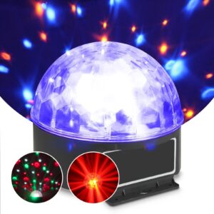Max Magic Jelly Ball discolamp met 6 felle en gekleurde LED&apos;s ~ Spinze.nl