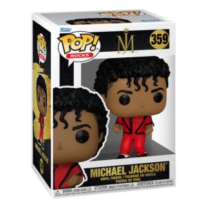 Michael Jackson POP! Rocks Vinyl Figure Thriller 9cm ~ Spinze.nl