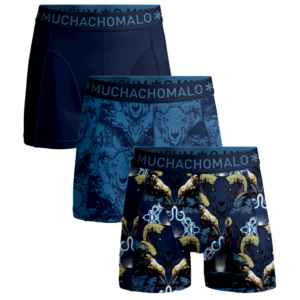 Muchachomalo Boxershorts Goat 3-pack Print/Solid-XL ~ Spinze.nl