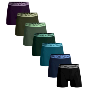 Muchachomalo Boxershorts Hello Moonlight 7-pack Multi Colors-XL ~ Spinze.nl