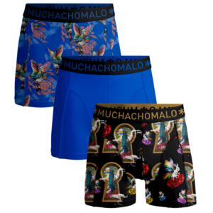 Muchachomalo boxershorts 3-pack over the rainbow-L ~ Spinze.nl