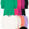 Musthave Deal Hartjes Knitted Pofmouwen Tops ~ Spinze.nl