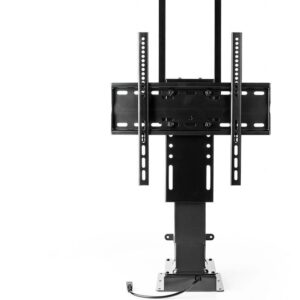 Nedis Motorised TV Stand | Vertical Motion | Cabinet Assembly | Up to 65 | Max. 50 kg TV standaard Zwart ~ Spinze.nl
